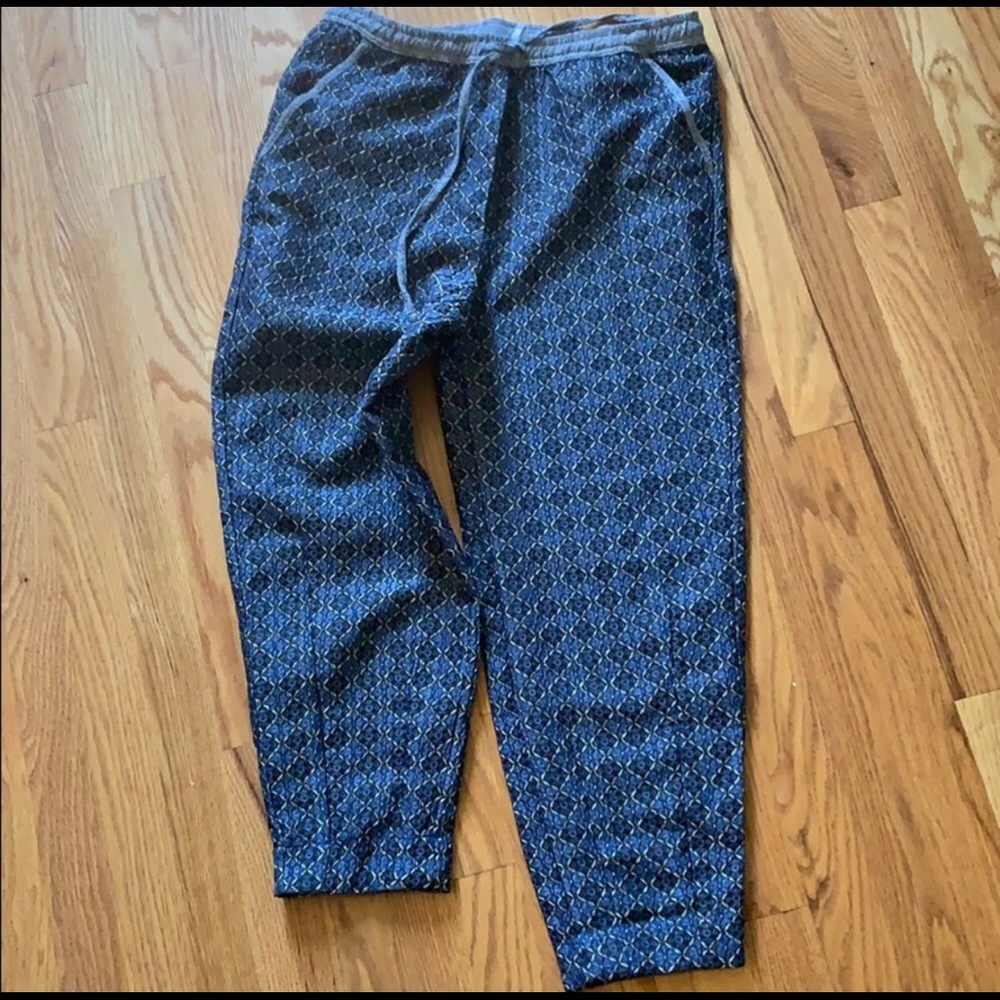 Free People Blue Joggers